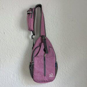 NWOT Waterfly Crossbody Sling Bag Purple